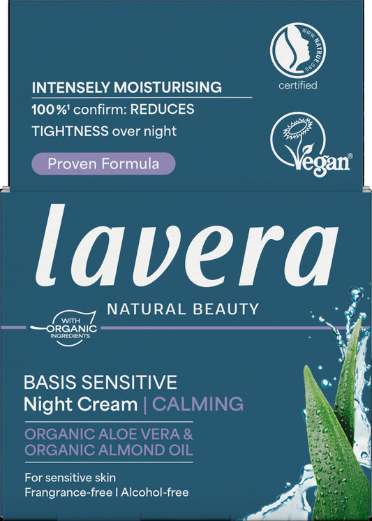 Lavera Basis Sensitive calming night cream 50.00 Milliliter