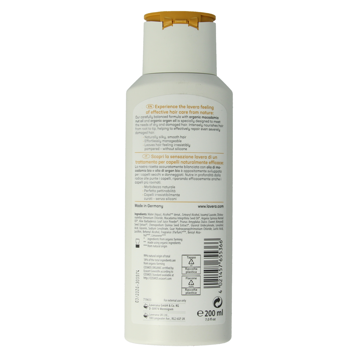 Lavera Conditioner repair & deep care 200.00 Milliliter