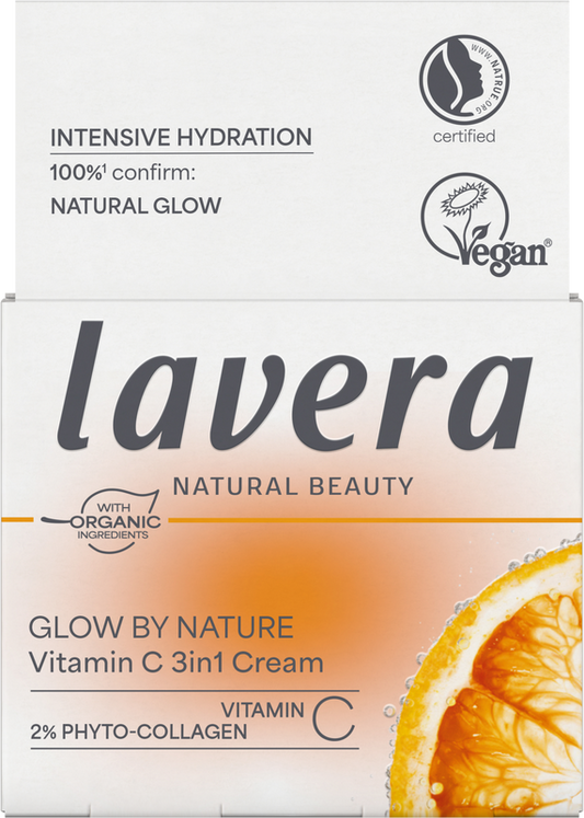 Lavera Glow by nature vitamine C 3-in-1 creme 50 Milliliter