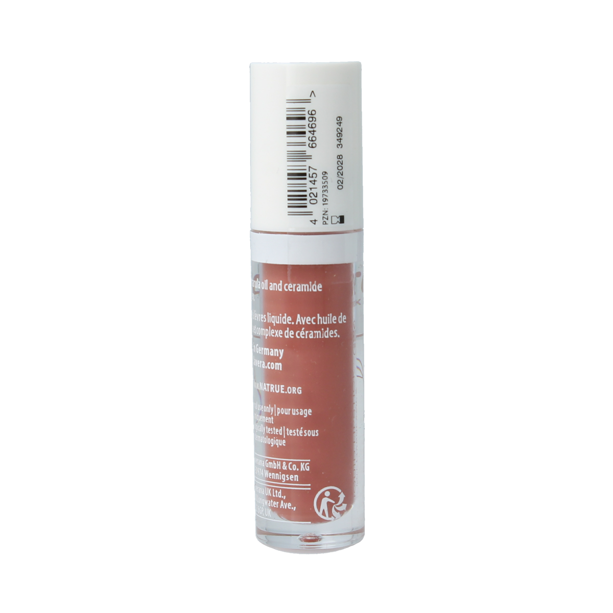 Lavera Lipstick liquid nude petal 02 bio 1.00 Stuks