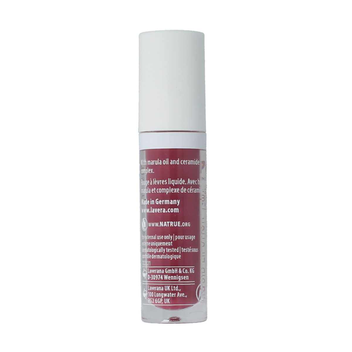Lavera Lipstick liquid wild mauve 03 bio 1.00 Stuks