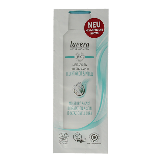 Lavera Basis Sensitive shampoo moisture & care sample 50.00 Stuks
