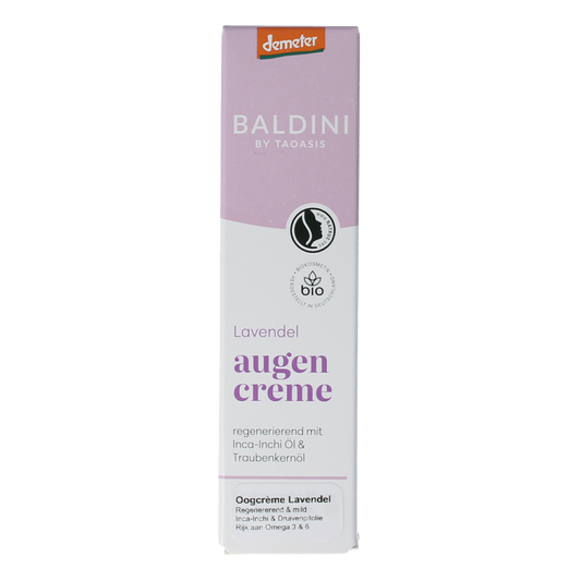 Baldini Oogcreme lavendel regenererend demeter 15.00 Milliliter