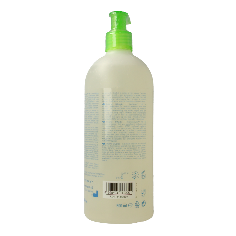 Bioglide Veganistisch glijmiddel neutraal 500 Milliliter