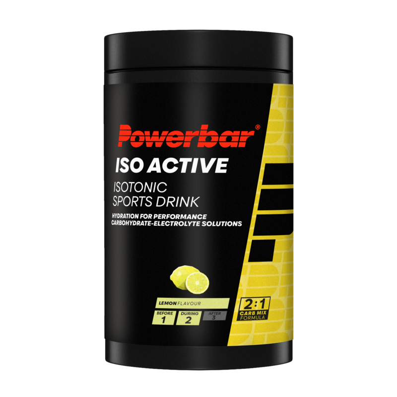 Powerbar Isoactive lemon 600.00 Gram