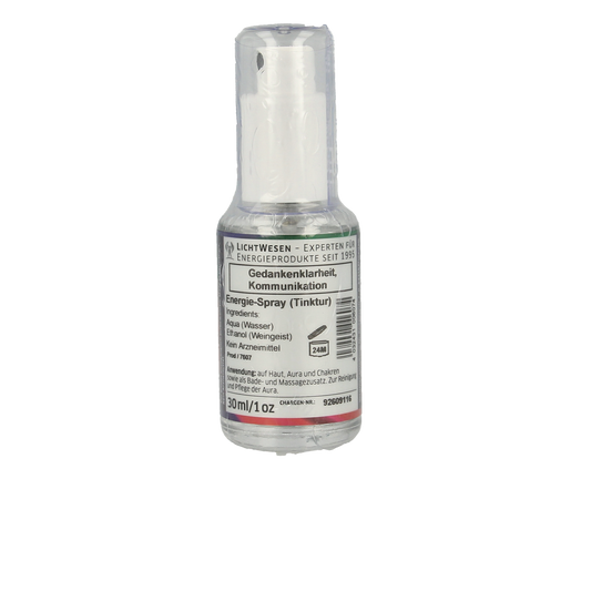 Lichtwesen Lucht tinctuur 37ml bottle with spiritual symbolism and natural dropper for holistic wellness.