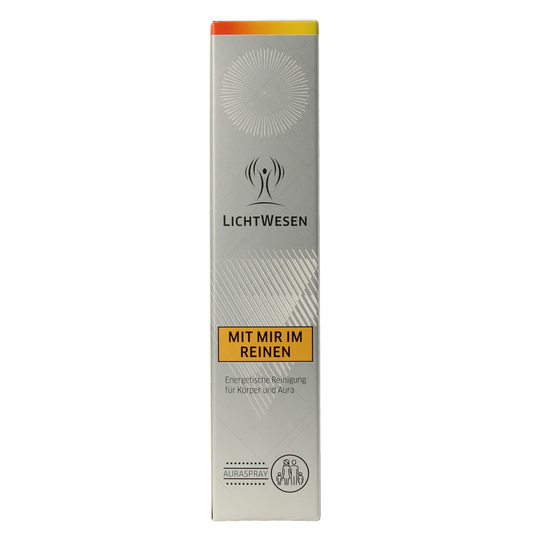 Lichtwesen energetische reinigingsspray met mij in het reine, 150 ml, spirituele spray for energetic cleansing and balance.