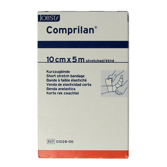 Comprilan Korte rek zwachtel 5m x 10cm 1.00 Stuks