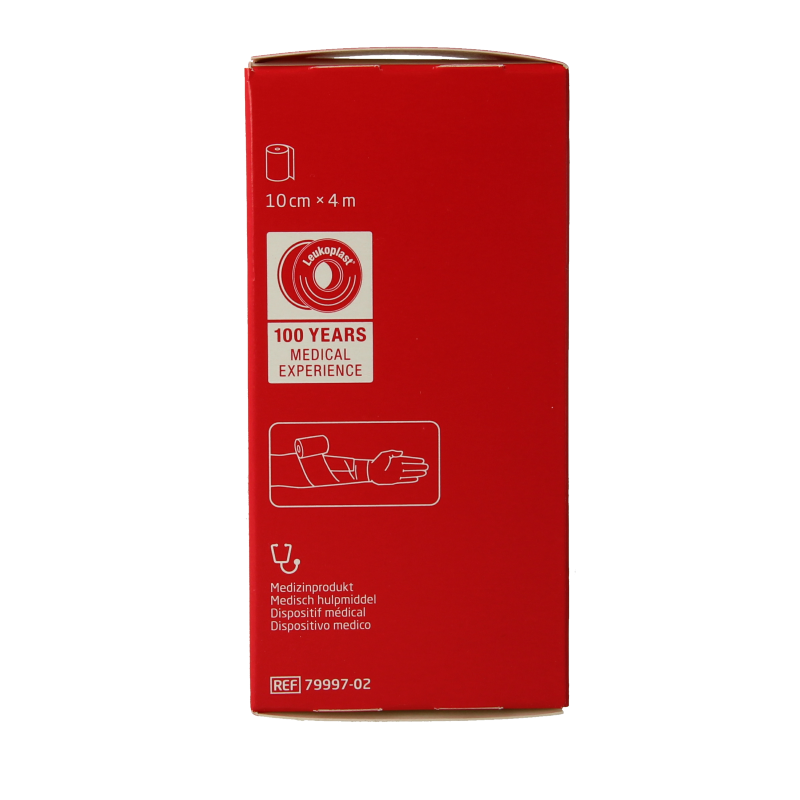 Elastomull Fixatiewindsel haft 10cm x 4m 1 Stuks