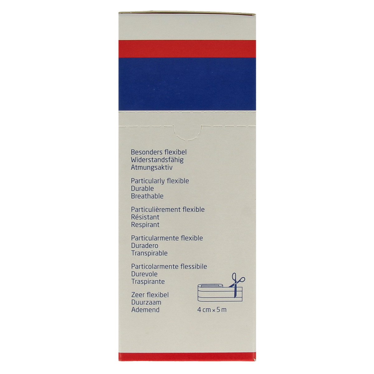 Leukoplast Elastic wondsnelverband 5m x 4cm 1.00 Stuks