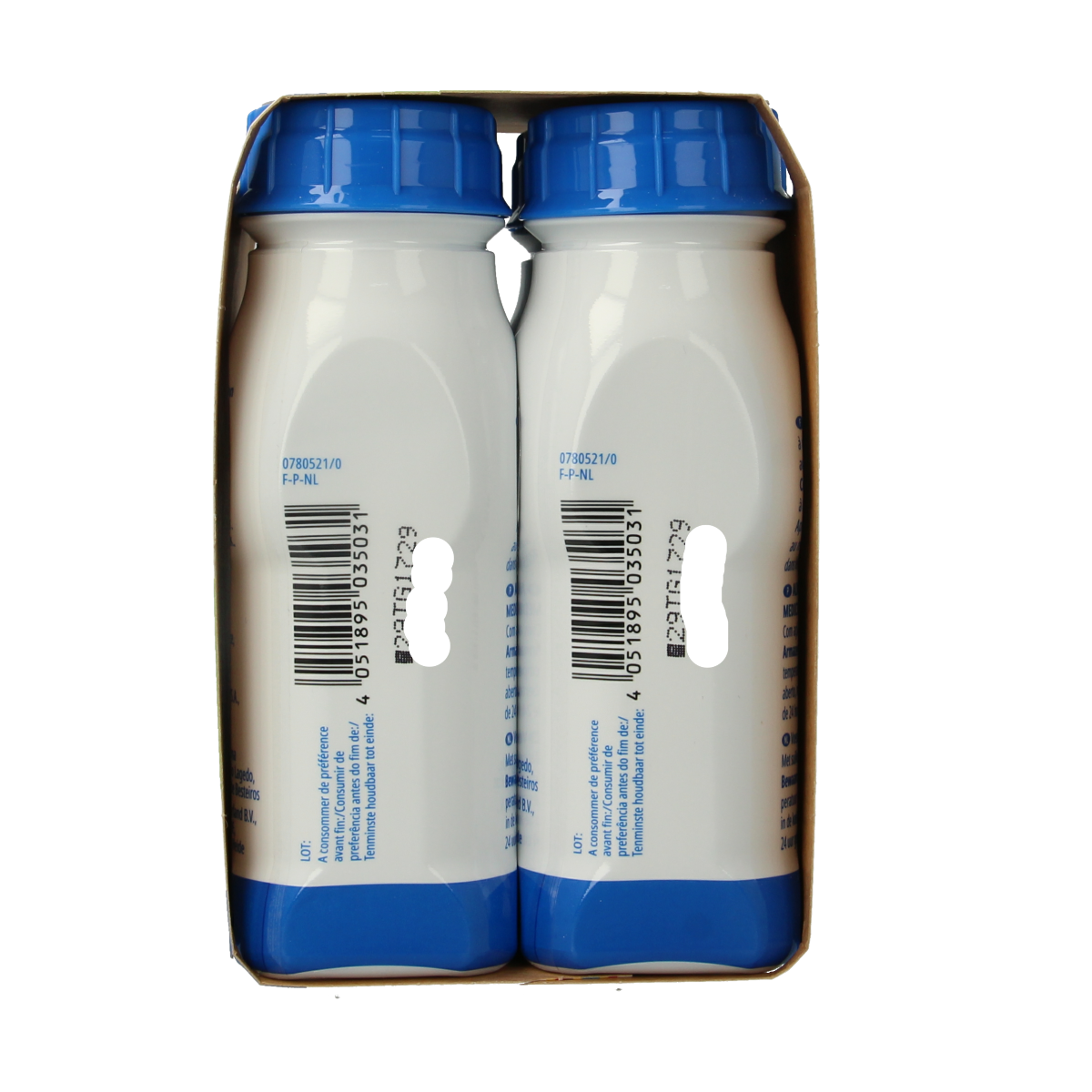 Fresubin DB fruit-flavored medical dietary drink 200ml bottles, pack of 4, suitable for nutritional support.