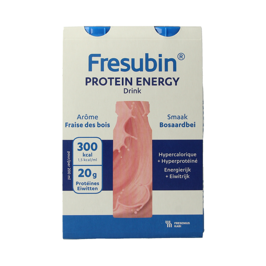 Fresubin Protein bosaardbei 200ml 4.00 Stuks
