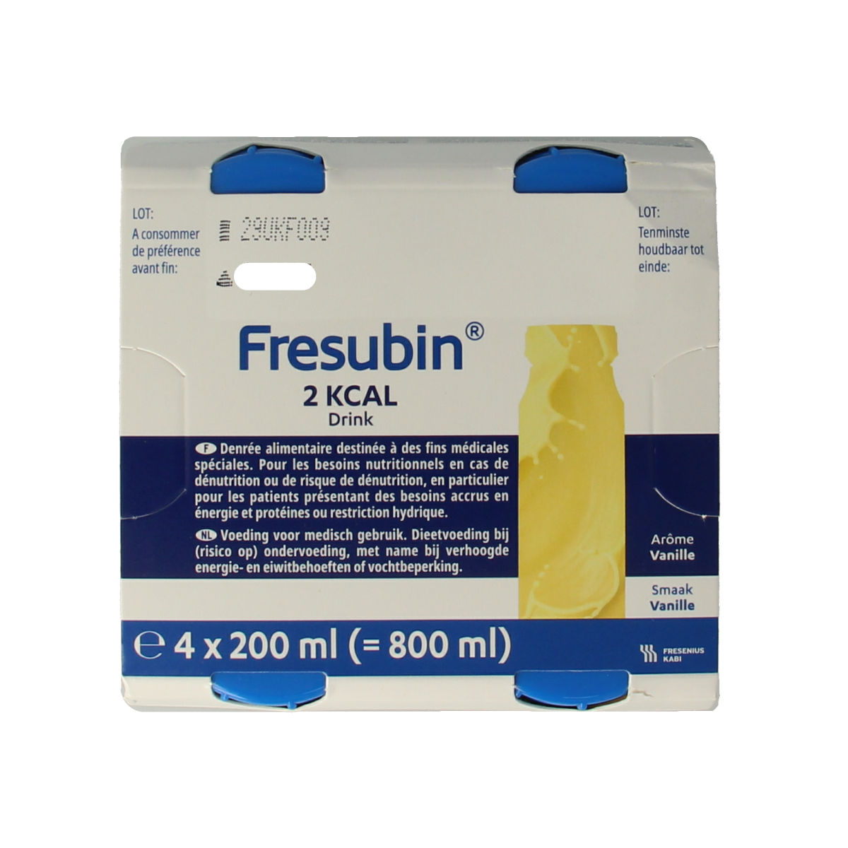Fresubin 2Kcal drink vanille 200ml 4.00 Stuks