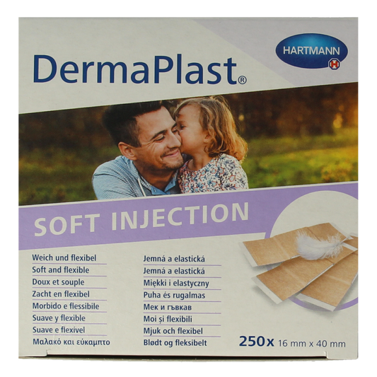Dermaplast Injectiepleisters sensitive 16mm x 40mm 250.00 Stuks