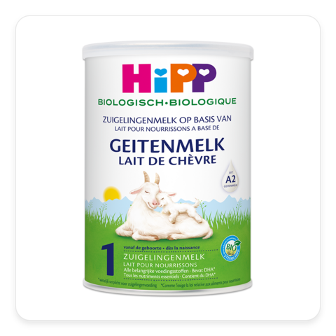 Hipp 1 Organic Goat Milk Infant Formula 400g container, baby and toddler nutrition, natural and nutritious baby milk powder