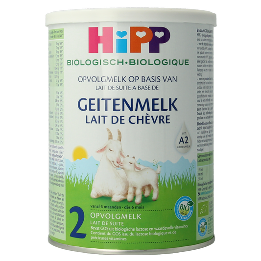 Hipp 2 Biologische opvolgmelk op basis van geitenmelk 400.00 Gram