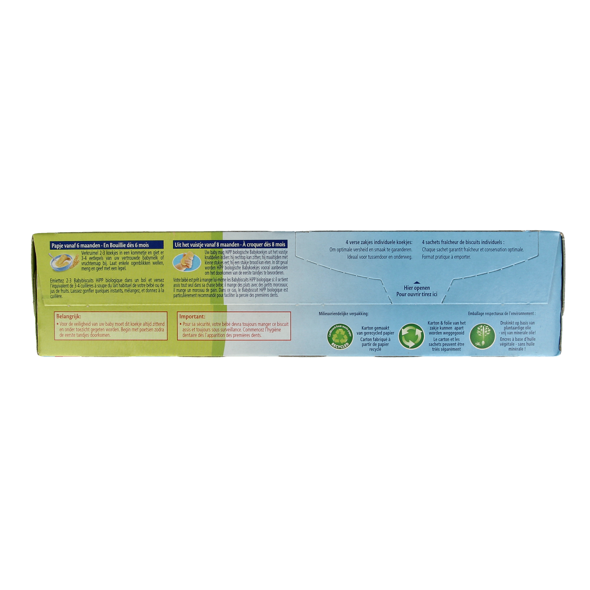 Hipp Babykoekjes bio 180.00 Gram