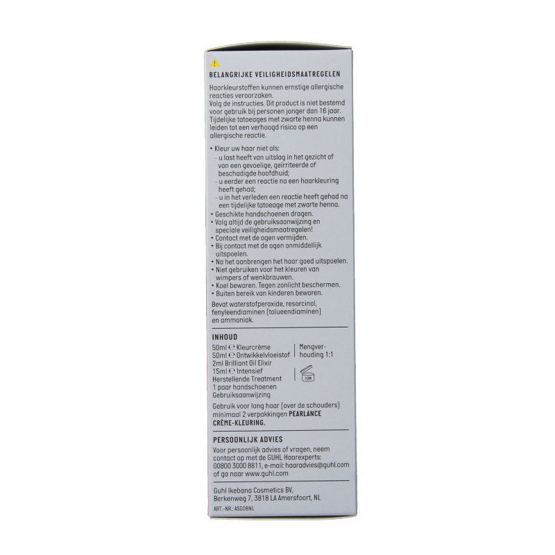 Guhl Pearlance intensieve cremekleur 72 middenblond 1 Set