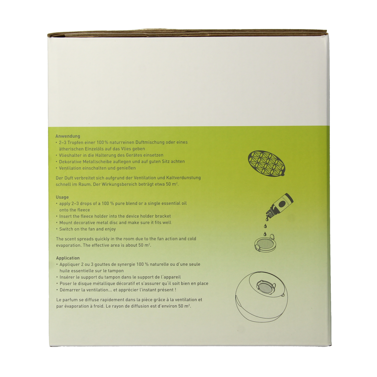 Primavera Aroma fan flower 1.00 Stuks