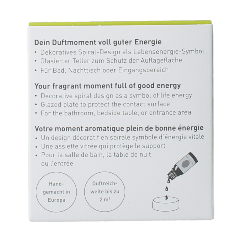 Primavera Geurspreider energiespiraal, a single scent diffuser spiral, designed for pleasant home fragrance.