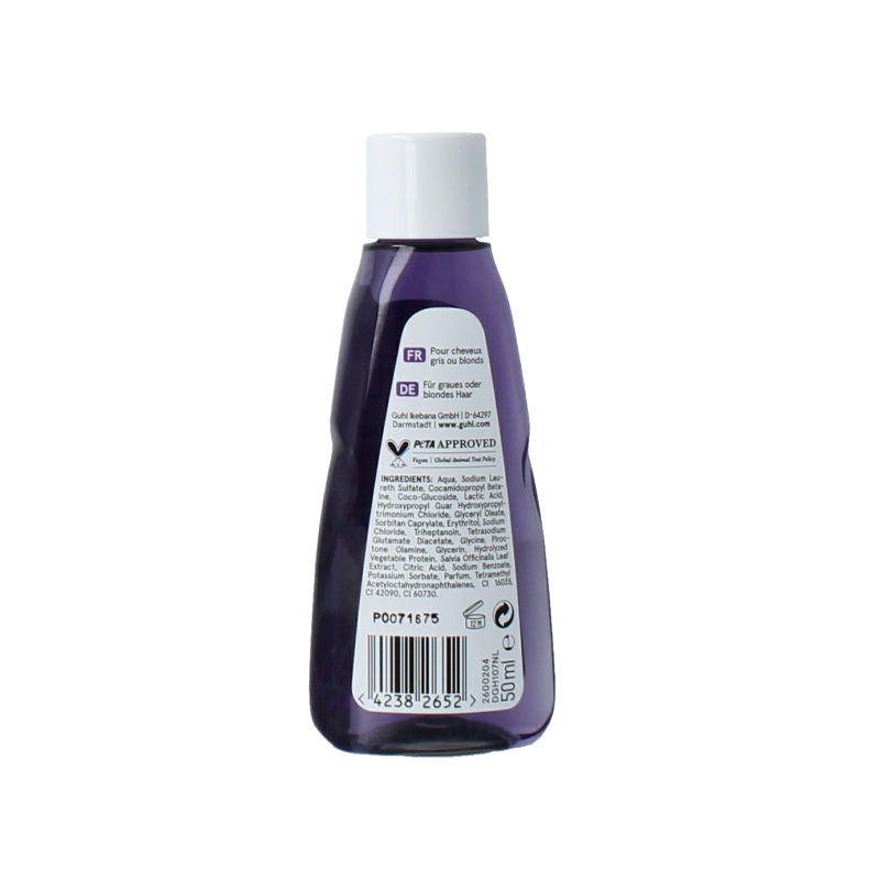 Guhl Zilverglans & verzorging mini shampoo 50 Milliliter