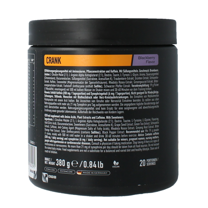 ESN Crank  blackberry 380 Gram