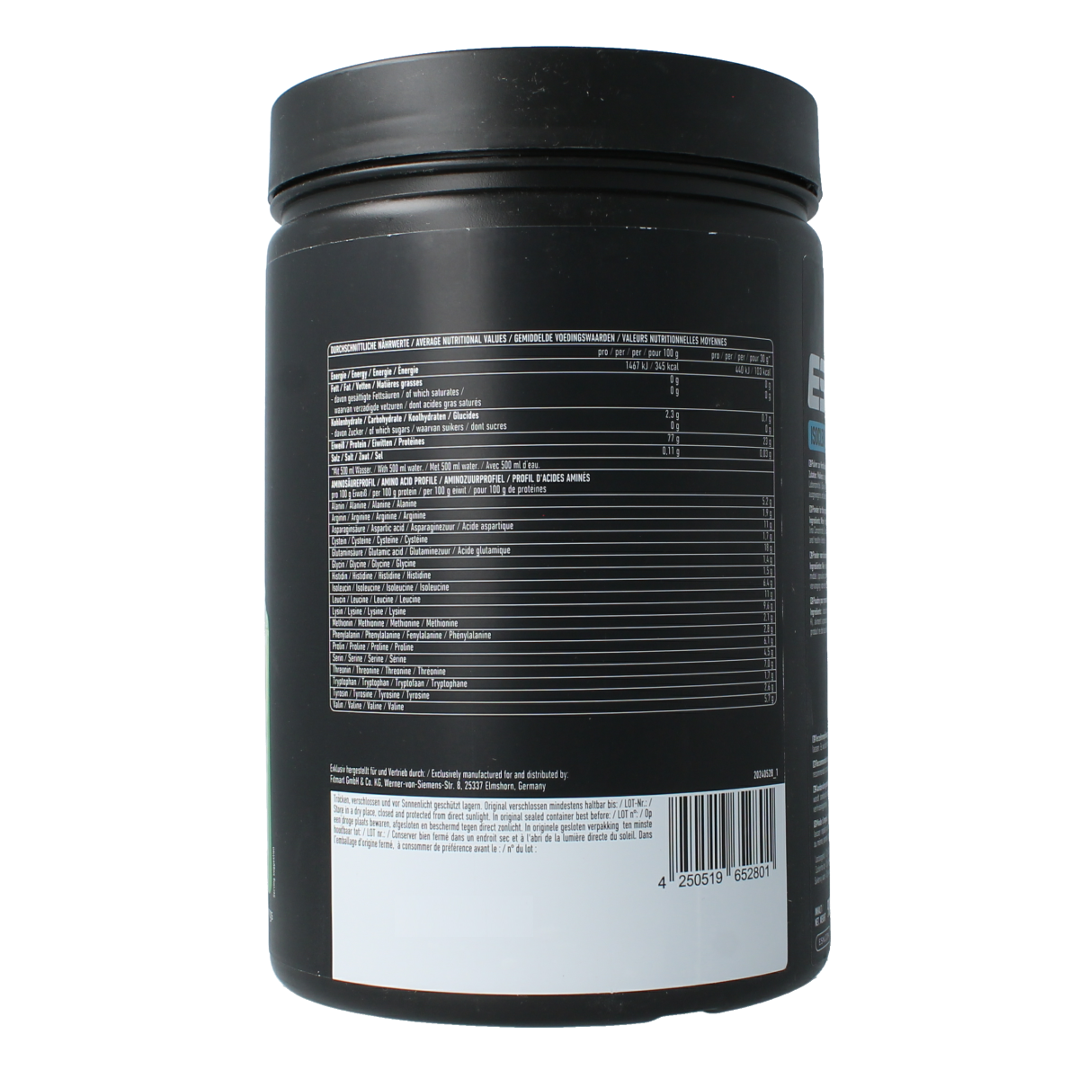 ESN Isoclear whey isolate in green apple flavor, 908g, sports nutrition powder with clear, refreshing green apple flavor.