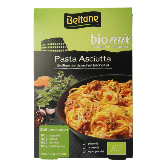 Beltane Asciutta Siciliaanse spaghetti schotel mix bio 29.80 Gram