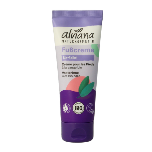 Alviana Voetcreme met salie 75.00 Milliliter