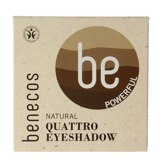 Benecos natural beauty Oogschaduw Quatro Coffee & cream 1.00 Set