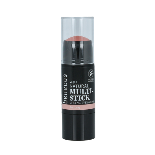 Benecos natural beauty Multi stick - be rosey bio 1 Stuks