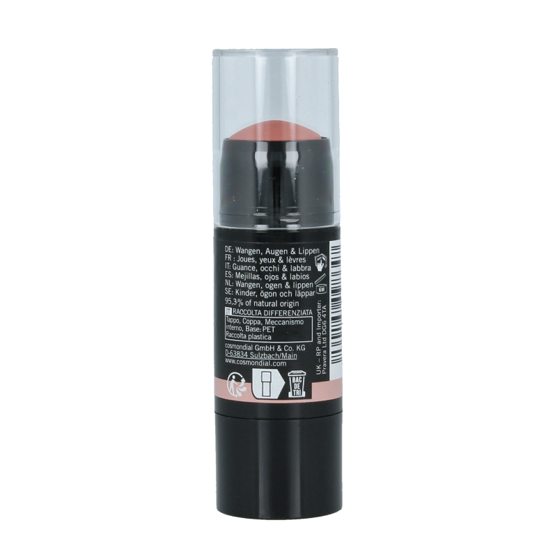 Benecos natural beauty Multi stick - be rosey bio 1 Stuks
