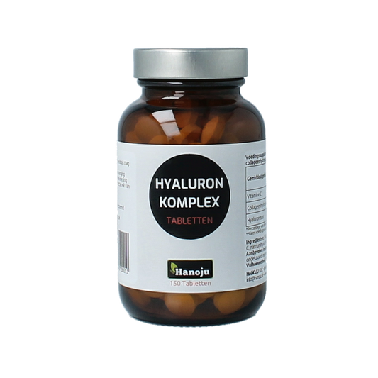 Hanoju Hyaluron - collageen + vitamine C complex 150 Tabletten