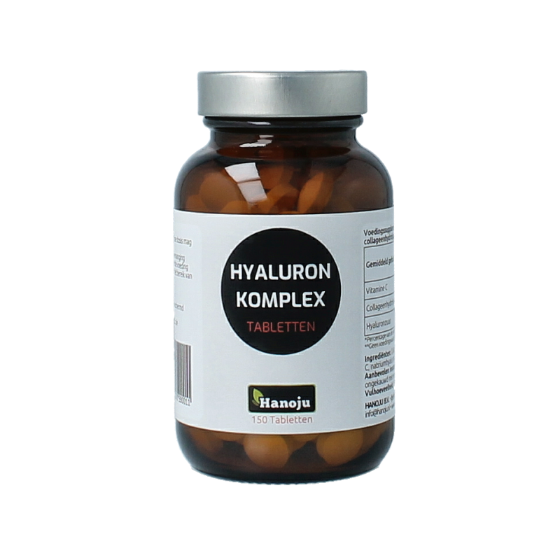 Hanoju Hyaluron - collageen + vitamine C complex 150 Tabletten