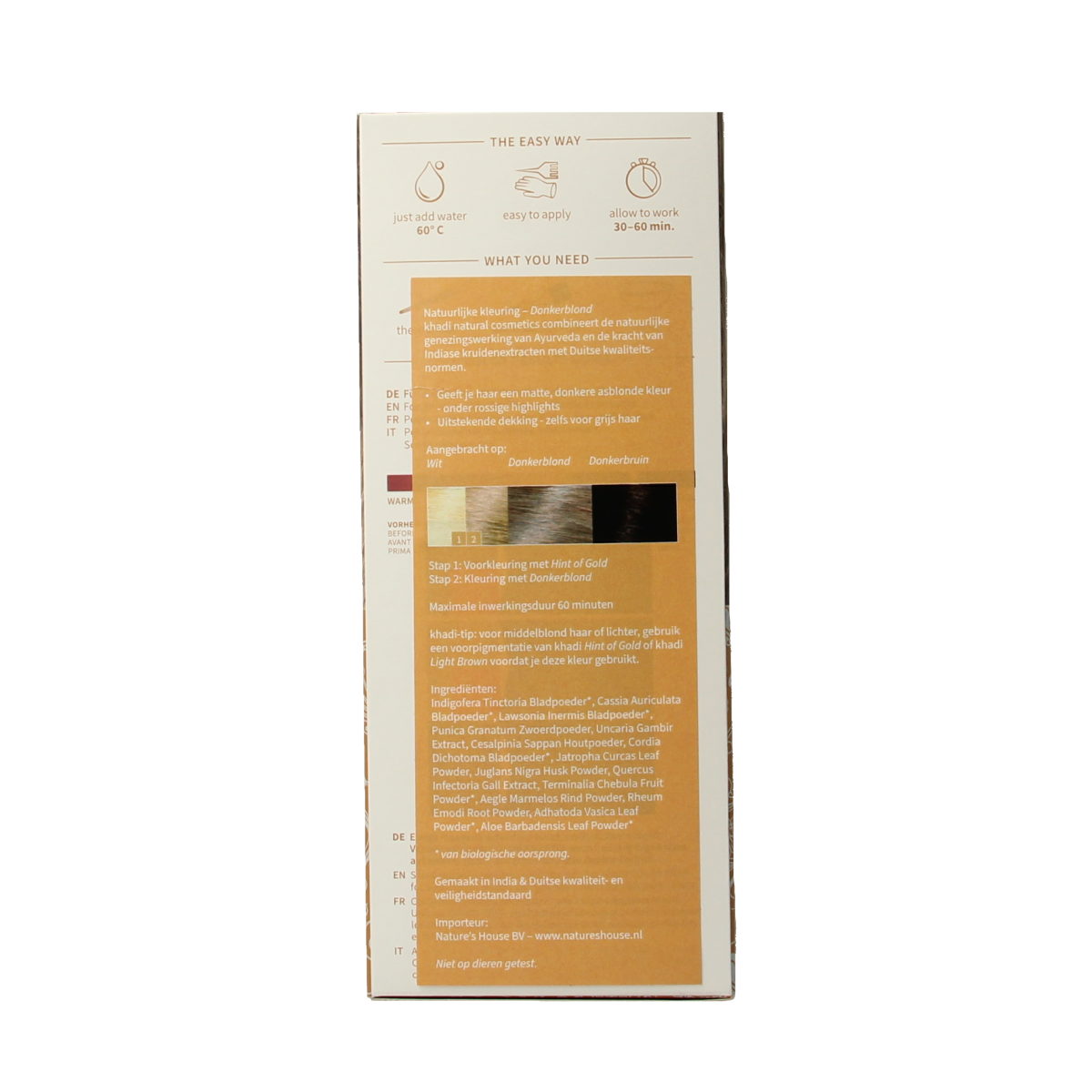 Khadi Haarkleur dark blond 100.00 Gram