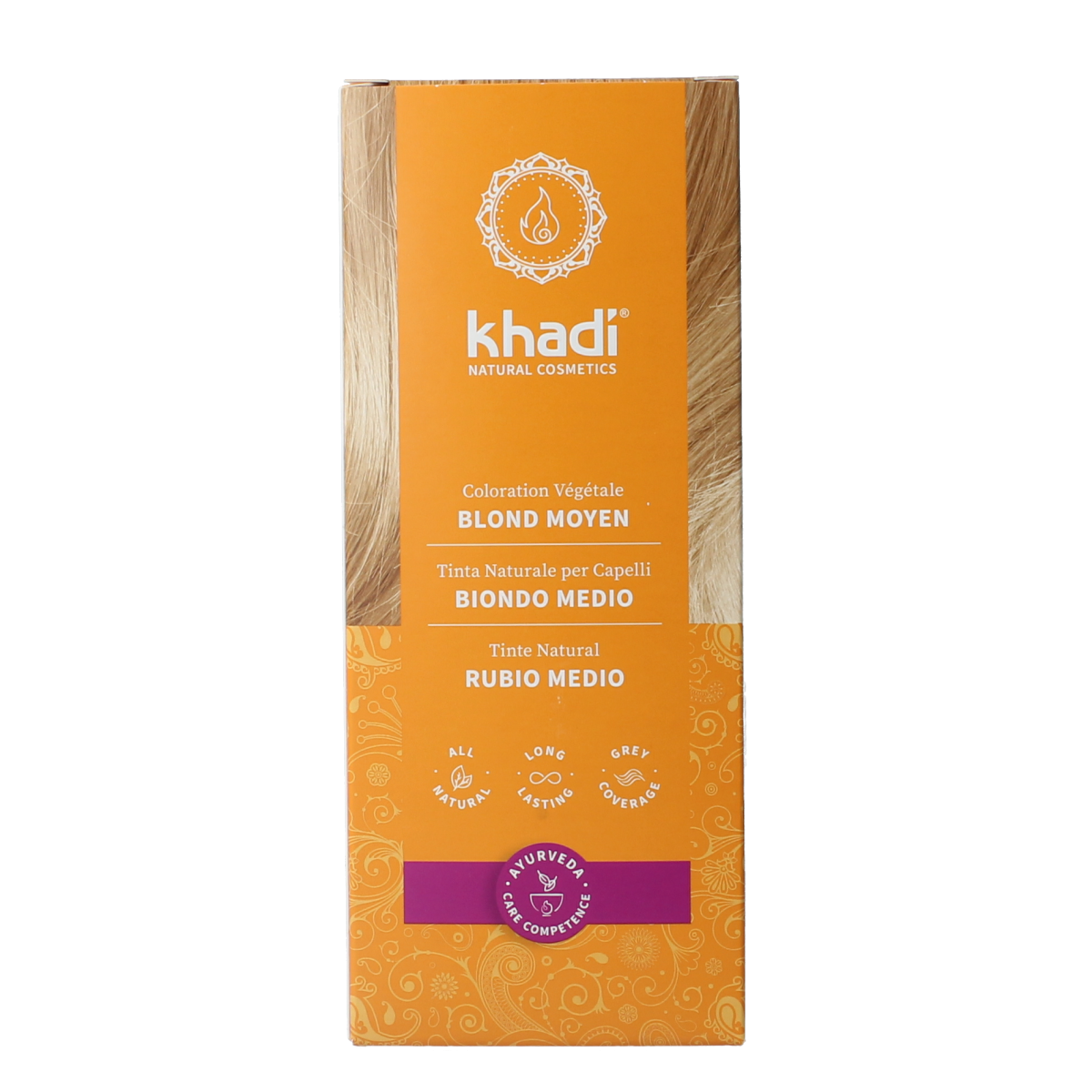 Khadi Haarkleur medium blond 100.00 Gram