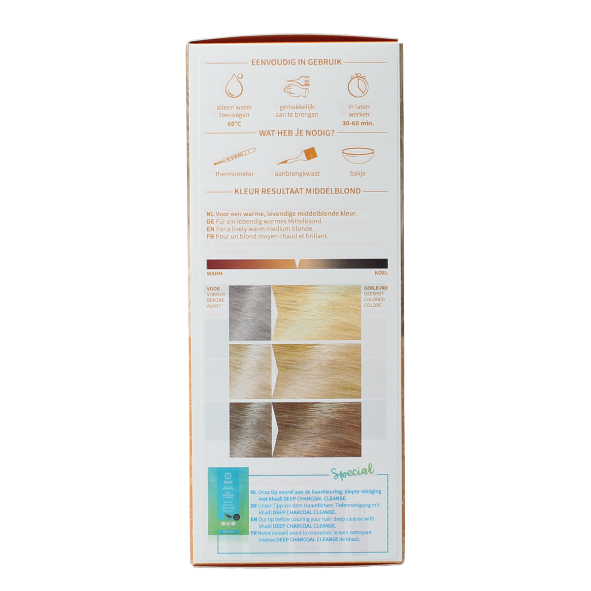 Khadi Haarkleur medium blond 100.00 Gram