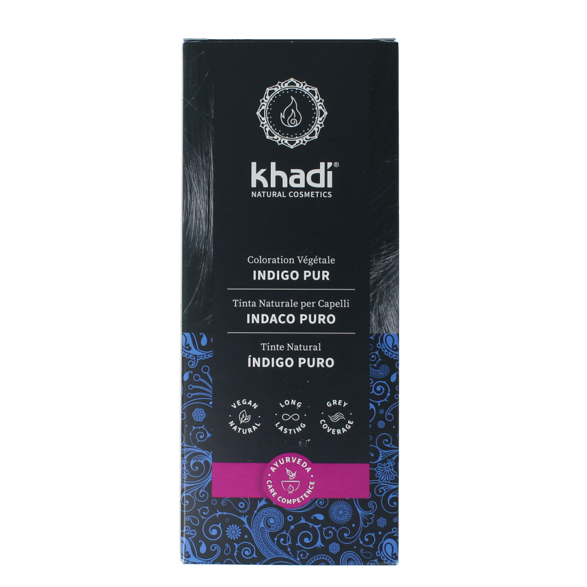 Khadi Haarkleur pure indigo 100.00 Gram