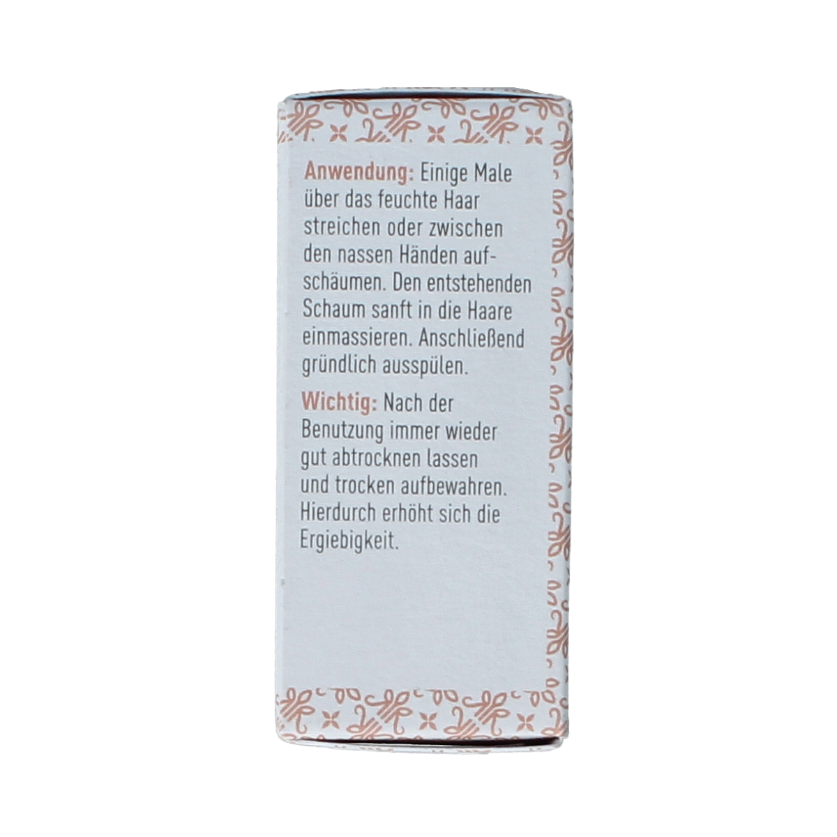 Rosenrot solid calendula and ghassoul shampoo bar for hair care, 55 grams, natural hair cleansing product.