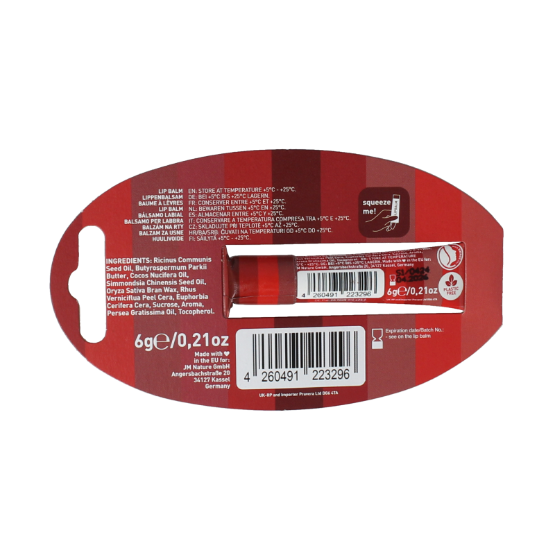Ben & Anna Lipbalm strawberry 9 Gram