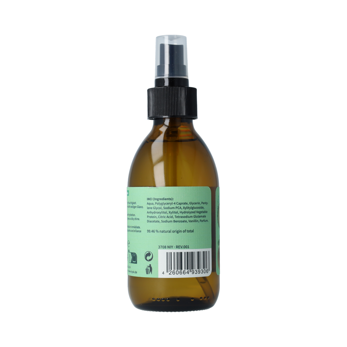 Niyok Leave in  Moisturising spray 100.00 Milliliter