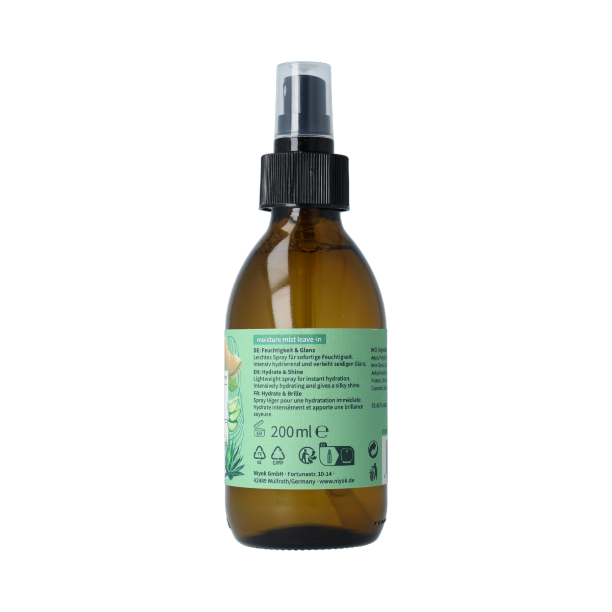 Niyok Leave in  Moisturising spray 100.00 Milliliter