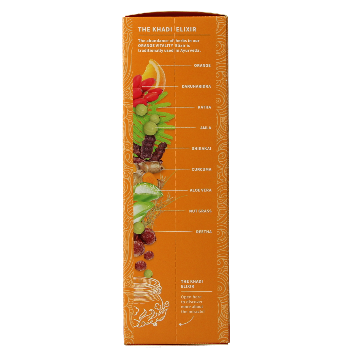 Khadi Shampoo elixer orange vitality 200.00 Milliliter