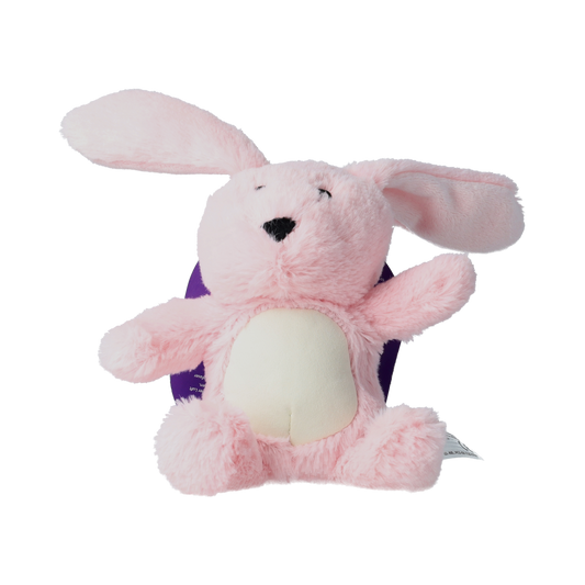 Warmies Bunny Bag charm toy from Warmies, featuring a cute plush bunny design, perfect as a soft, comforting accessory.