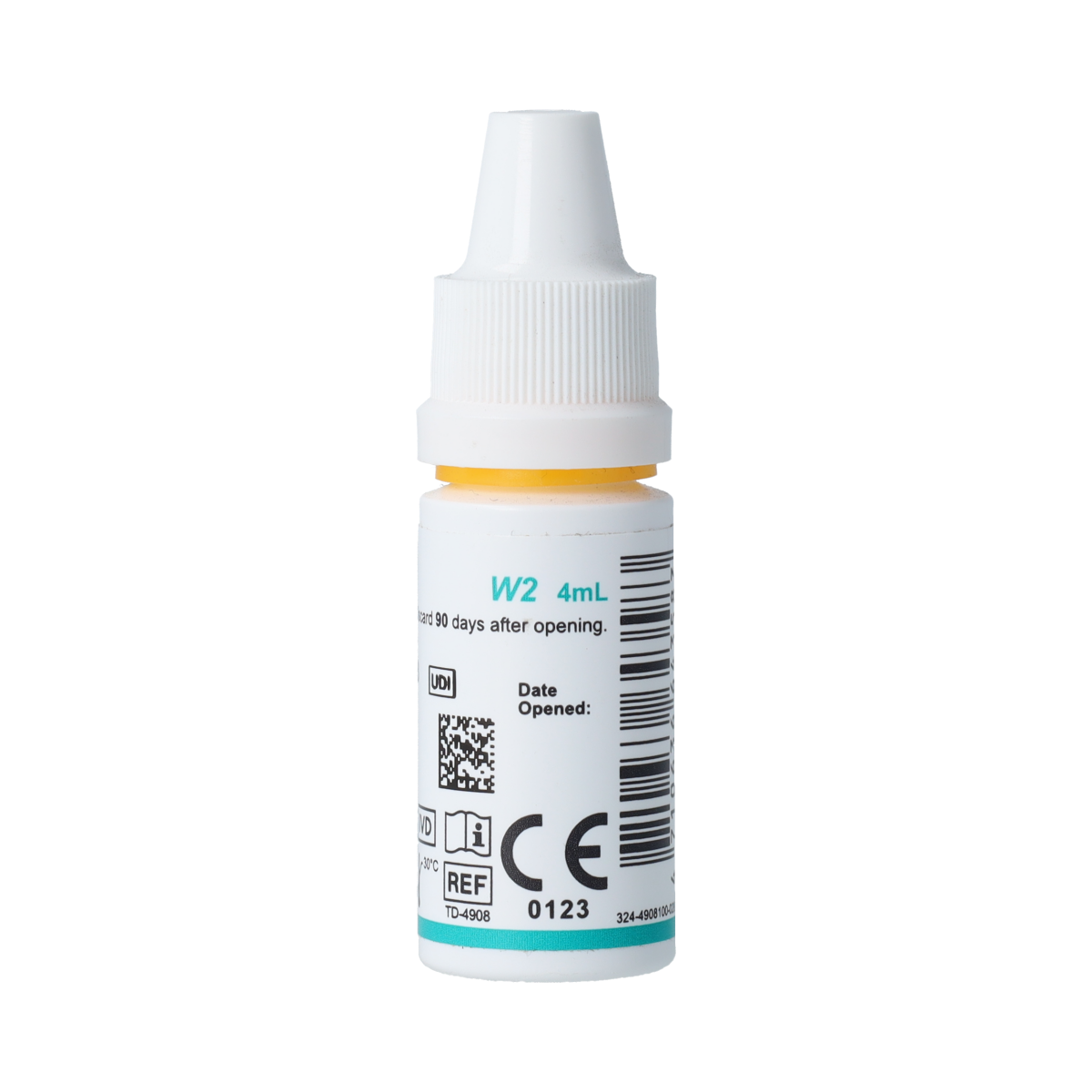 W2 BLOED GLUCOSE  CONTROLE VLOEISTOF 4.00 Milliliter