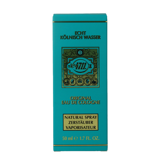 4711 Geuren 50 Milliliter 4711 Eau de cologne original natural spray 50 Milliliter
