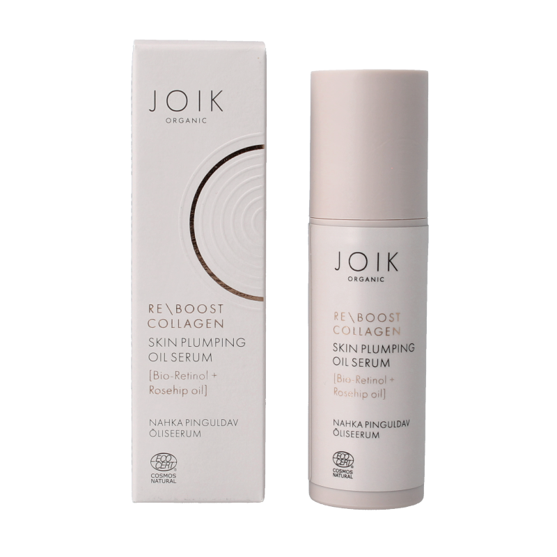 Joik Organics Re-boost collagen oil serum skin plumping 30 Milliliter