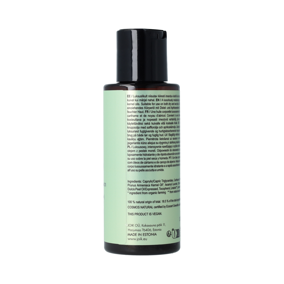 Joik Organics JOIK - Vegan Citrus & Bergamot Body Oil 100ml 100.00 Milliliter