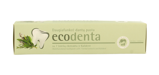Ecodenta Tandpasta multifunctioneel 7 kruiden 100.00 Milliliter