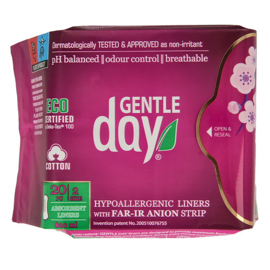 Gentle Day Inlegkruisjes absorberend 20.00 Stuks